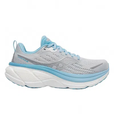 Saucony Women's Hurricane 25 Running Shoes In Cloud/breeze In Blue