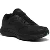Saucony Women's Integrity Walker 3 Wide Sneakers In Black In Black