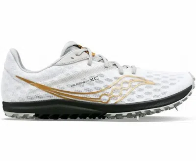 Saucony Women's Kilkenny 9 Spike Shoe In White