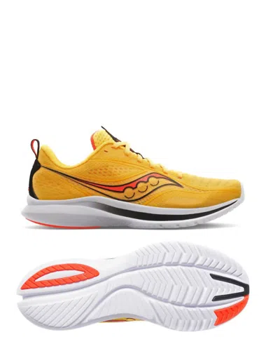 Saucony Women's Kinvara 13 Running Shoes In Vizigold/vizired In Orange