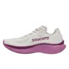 Saucony Women's Kinvara 15 Shoes In Moon / Viola In White