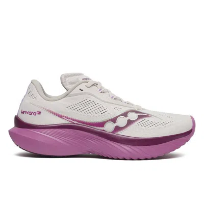 Saucony Women's Kinvara 15 Shoes In Moon/viola In Purple