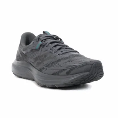 Saucony Women's Omni 21 Shoes In Asphalt In Gray