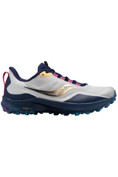 Saucony Women's Peregrine 12 Shoe In Prospect Glass In Multi