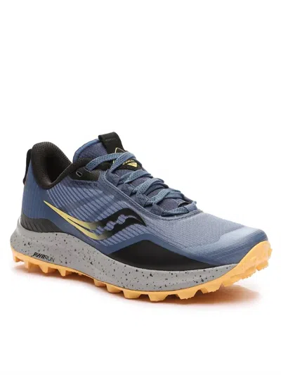 Saucony Women's Peregrine 12 Trail Running Shoes In Basin/gold In Multi