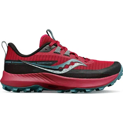 Saucony Peregrine 13 Running Shoe In Red