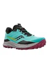 Saucony Women's Peregrine Sneakers In 26 Green In Multi