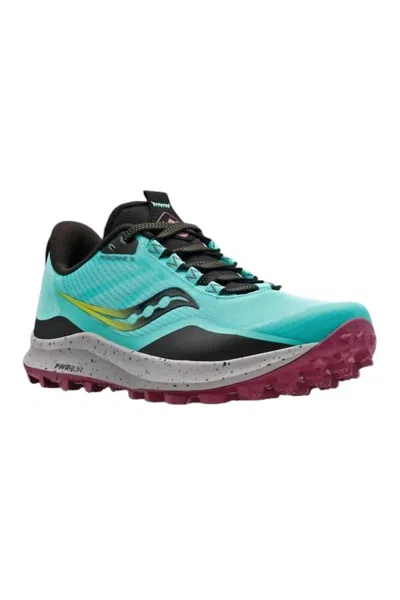 Saucony Women's Peregrine Sneakers In 26 Green In Multi