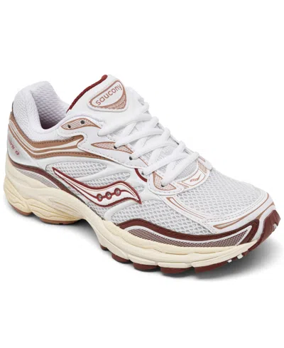 Saucony Women's Progrid Omni 9 Sneakers From Finish Line In White