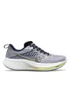 Saucony Women's Ride 17 Running Shoes In Iris/navy In Multi