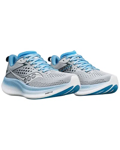 Saucony Women's Ride 17 Shoes In Cloud/breeze In Multi
