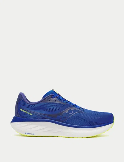 Saucony Women's Ride 18 Running Shoes In Blue