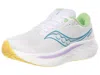 Saucony Women's Ride Eighteen Sneaker In White Verbana In Multi