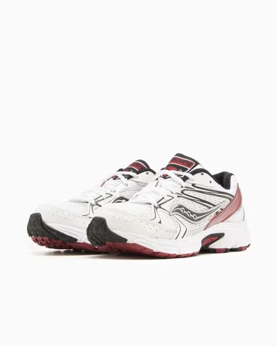 Saucony Women's  Ride Millennium S7012-17 Sneakers White Red Running Shoes Liq149
