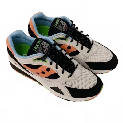 Saucony Women's Shadow 6000 Other World Low Top Sneakers In White/blush In Multi