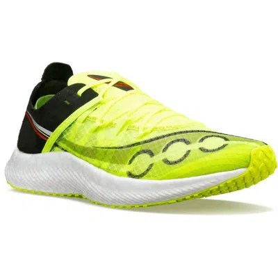 Saucony Women's Sinister Shoe In Citron/black In Multi