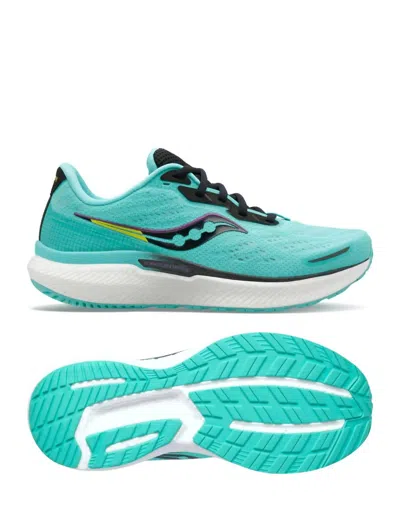 Saucony Women's Triumph 19 Running Shoes Shadow/Quartz