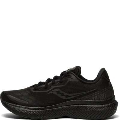 Pre-owned Saucony Women's Triumph 19 Sneaker, Triple Black, Sz 6 In Black/black/black