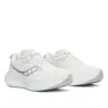 Saucony Women's Triumph 22 Running Shoes In White/foam Blanc/mousse In Multi