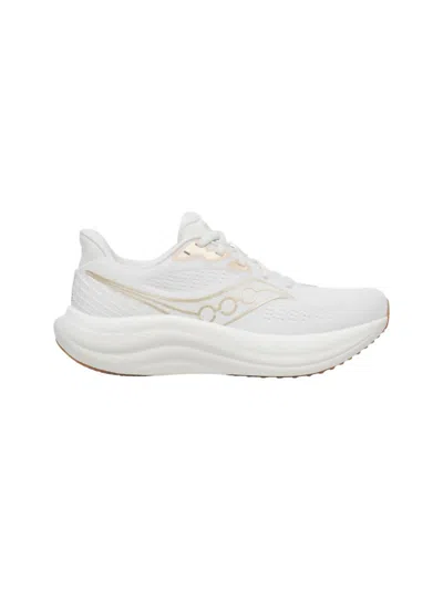 Saucony Women's Triumph 23 Shoes - Wide In White/arctic