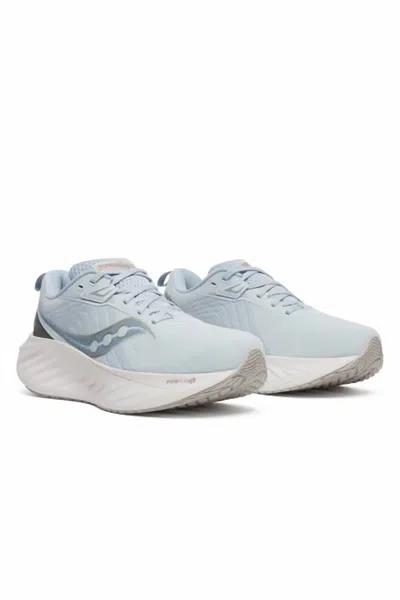 Saucony Women's Triumph Twenty Two Sneaker In Vapor Moon In Blue