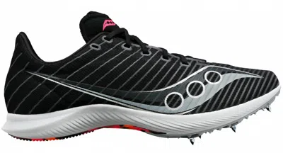Saucony Women's Velocity Mp Track Spike Shoes In Black Vizi