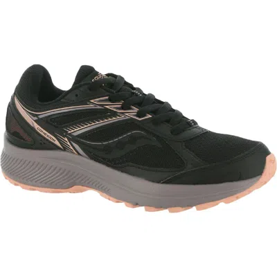 Saucony Womens Mesh Lace Up Running Shoes In Multi