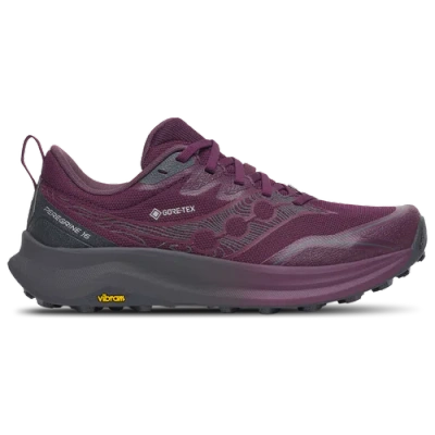 Saucony Womens Peregrine 16 Gtx In Burgundy