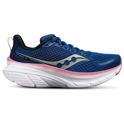 Saucony Womens  Guide 17 In Blue/white/pink