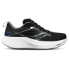 Saucony Ride 17 Running Shoe In White/black