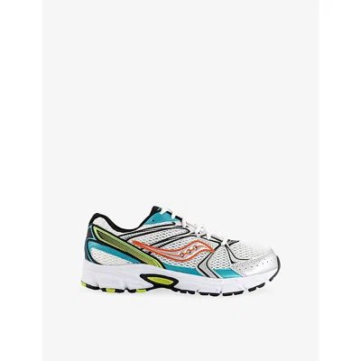 SAUCONY WOMENS SAUCONY RIDE MILLENNIUM WOVEN TRAINERS