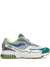 Saucony X Bodega 3d Grid Hurricane Sneakers In Neutrals