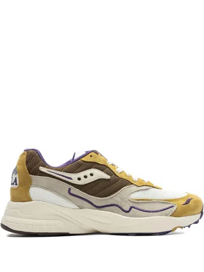 Saucony X Claima 3d Grid Hurricane Sneakers In Multi