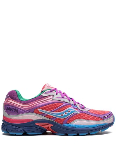 Saucony X Jae Tips Pro Grid Omni 9 "to Do List Pink" Sneakers In Pink/purple