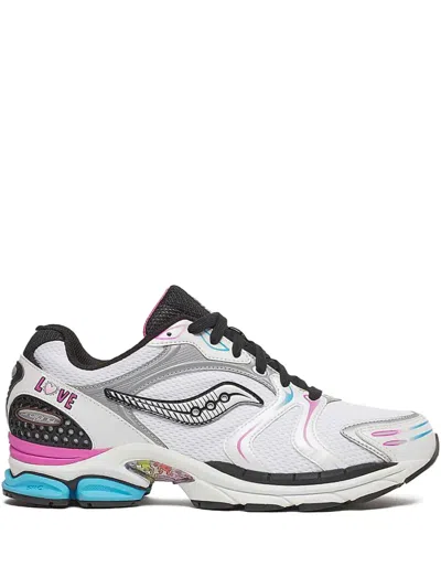Saucony X Keith Haring Progrid Triumph 4 Sneakers In White