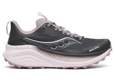 Pre-owned Saucony Xodus Ultra 3 (women's) Sneakers In Black/quail