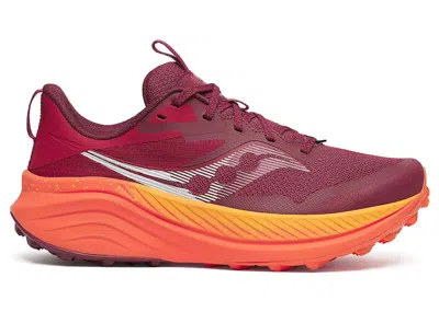 Pre-owned Saucony Xodus Ultra 3 (women's) Sneakers In Currant/pepper