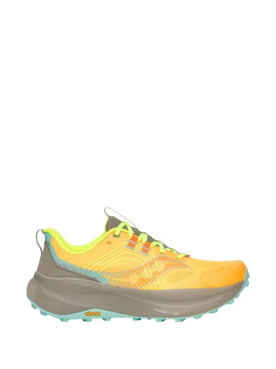 Saucony Xodus Ultra 4 Shoes Yellow Beige Ss26 In Multi
