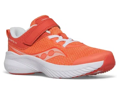 Saucony Kids' Youth  Kinvara A/c Sk167879 Sneakers Coral Low Top Running Shoes Liq198 In Multi