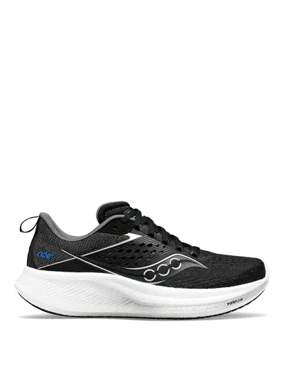 Saucony Leather Sneakers In Negro
