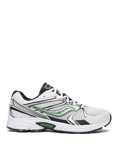 Saucony Leather Sneakers In Negro