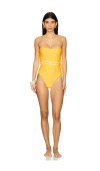 Saudade Citrus One Piece In Yellow
