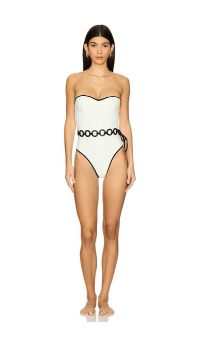 Saudade Moonlight One Piece In White