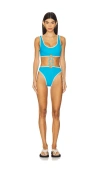 Saudade X Revolve Marine Trikini In Blue