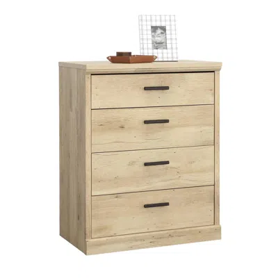 Sauder Aspen Post Chest, Prime Oak Finish In Brown