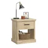 Sauder Aspen Post Night Stand, Prime Oak Finish In Neutral
