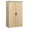 Sauder Aspen Post Storage Cabinet, Prime Oak Finish In Brown