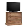 Sauder Barrister Lane Chest, For Tvs Up To 40", Sindoori Mango Finish In Brown