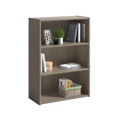 Sauder Beginnings Bookcase, Silver Sycamore Finish