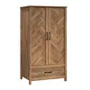 Sauder Cannery Bridge Armoire, Sindoori Mango Finish In Brown